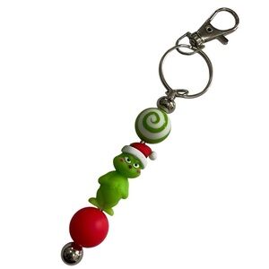 Merry Grinchmas Bag Charm / Keychain